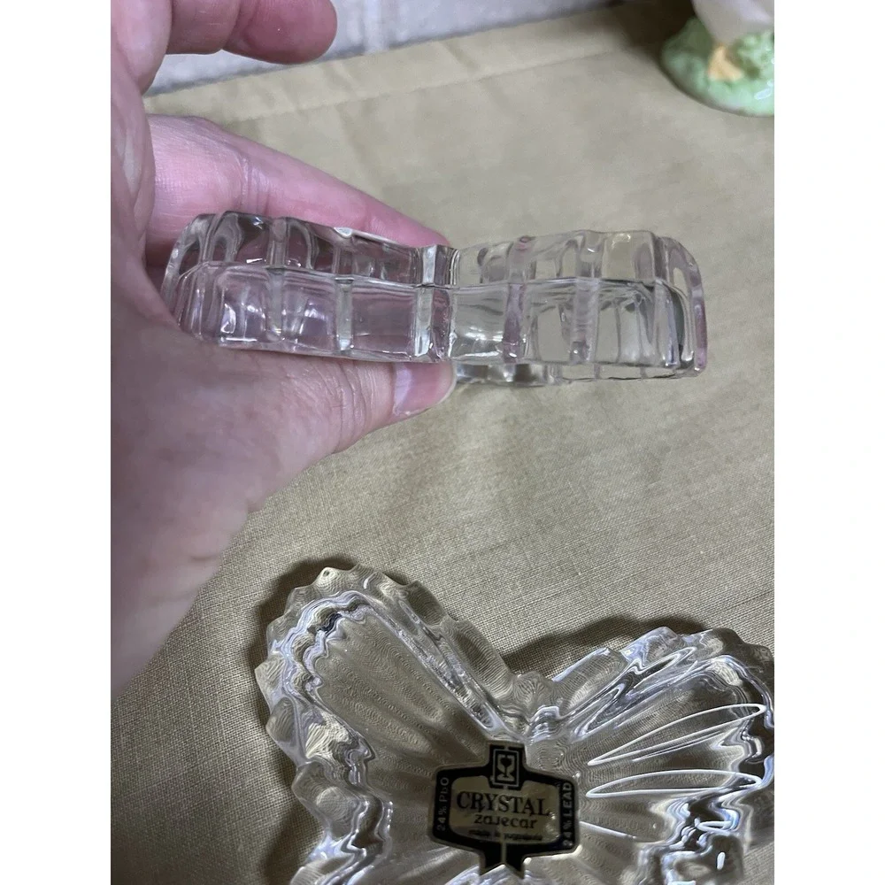 Crystal Butterfly Trinket Box Butterfly Ring Box Earring Box